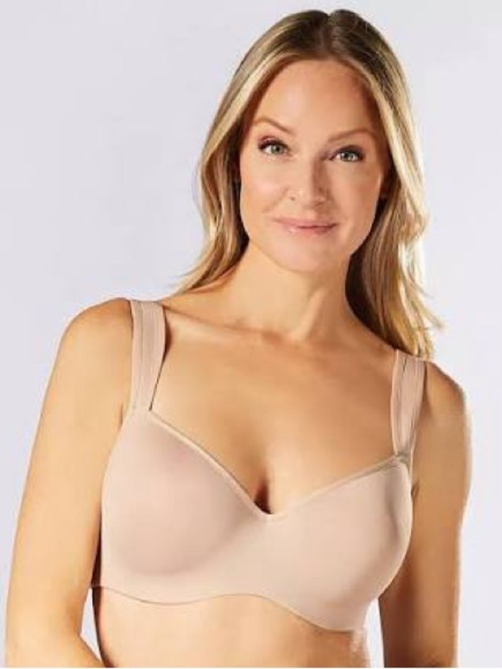 36H Le Mystere Dream Tisha seamless underwire T-shirt bra - beige